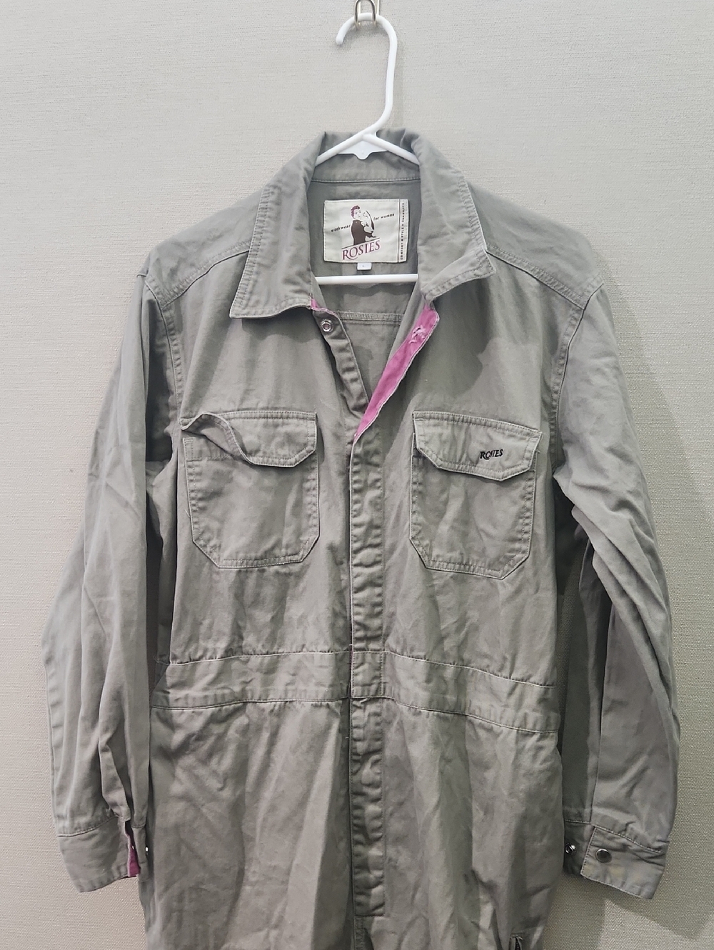 Rosies Workwear Coveralls Size Large - Picture 2 of 16